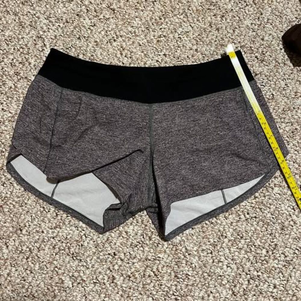 Lululemon Grey Heathered Shorts Size 6